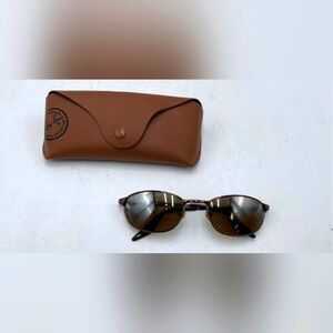 RAY BAN RB3023 HIGHSTREET MSW 014/84 BROWN GRADIENT MIRROR POLARIZED SUNGLASSES